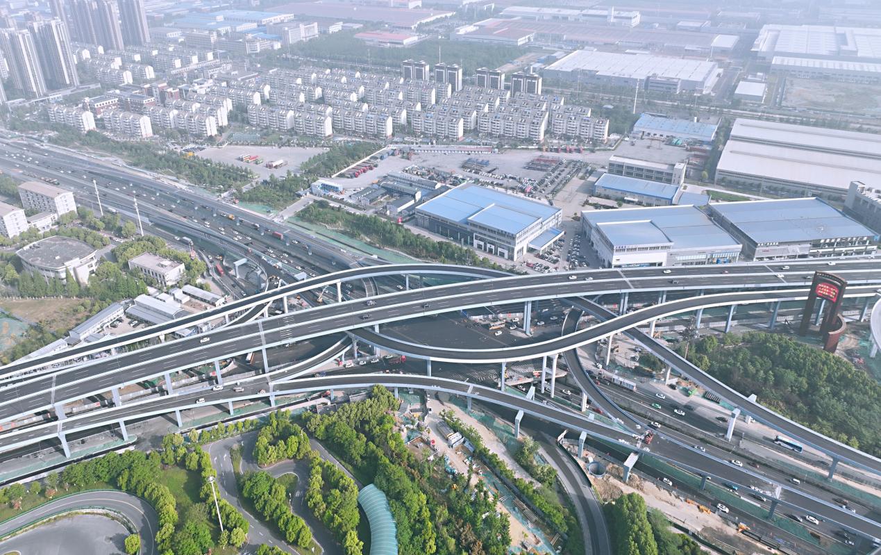 安徽路橋宿松路項(xiàng)目。安徽建工集團(tuán)供圖